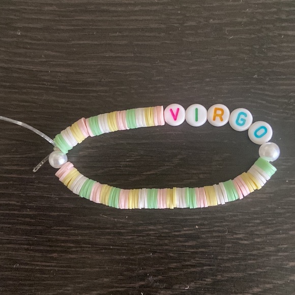 Three handmaid clay bead bracelets. - Picture 2 of 4